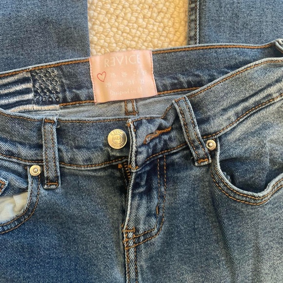 REVICE Denim Low Rise Flare Jeans - Picture 3 of 3